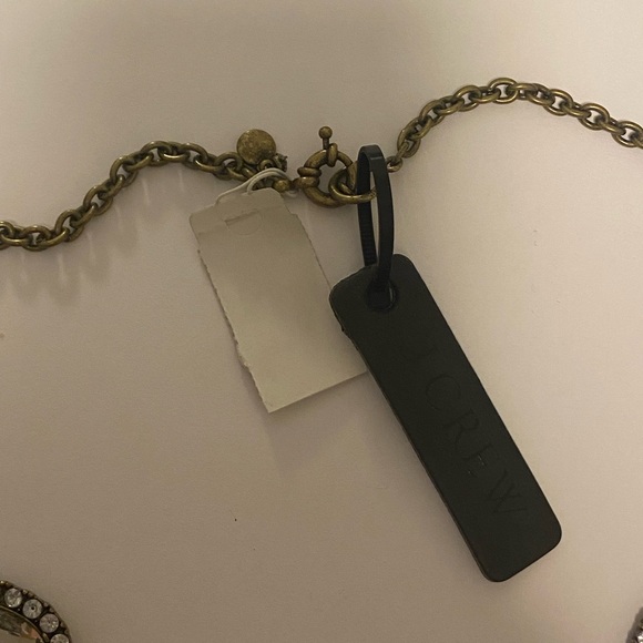 NWT J. Crew Crystal Statement Necklace - Picture 5 of 7